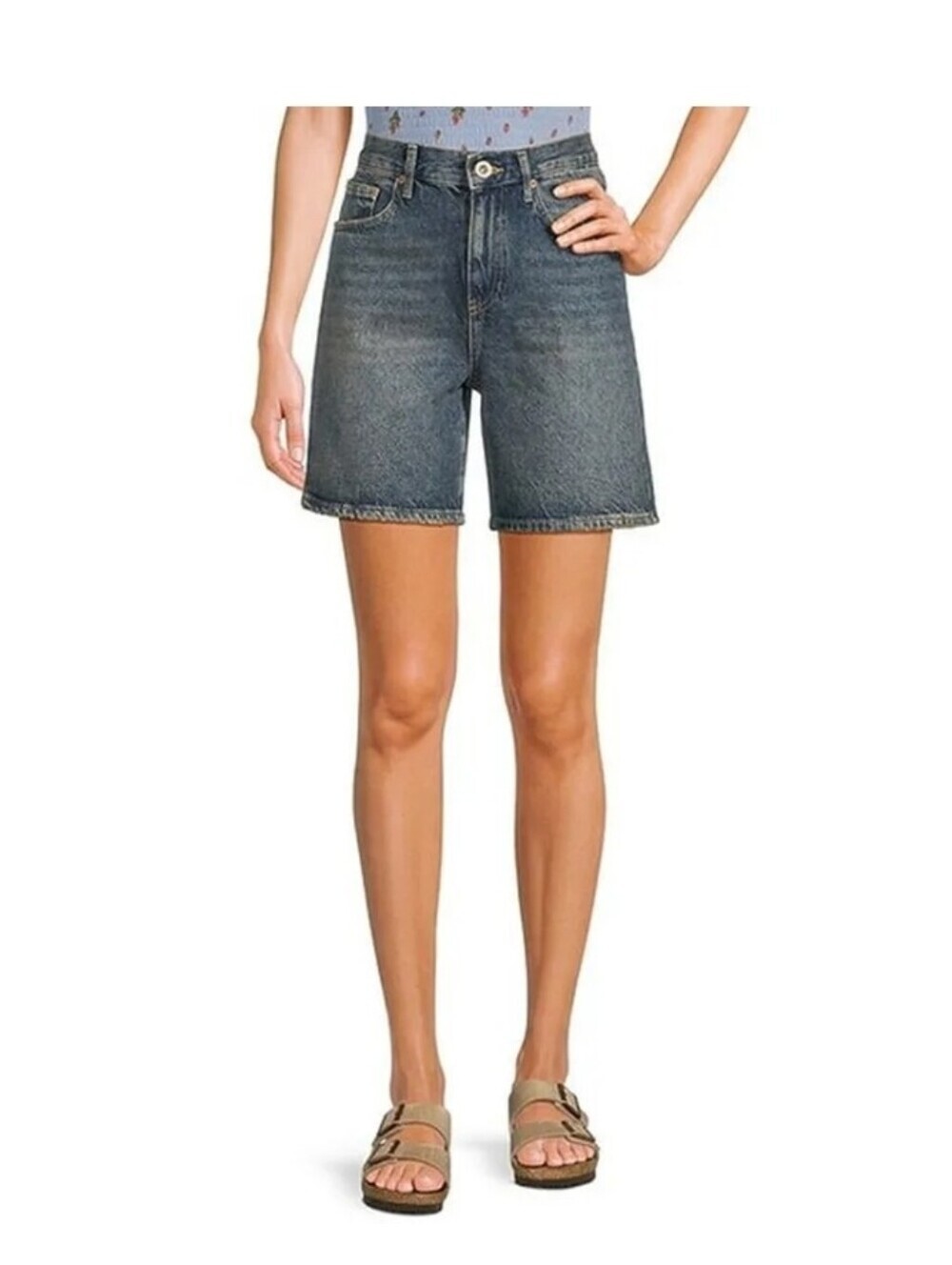 BDG Urban Outfitters Harden Low Rise Relaxed Boyfriend Denim Shorts Medium NWT
